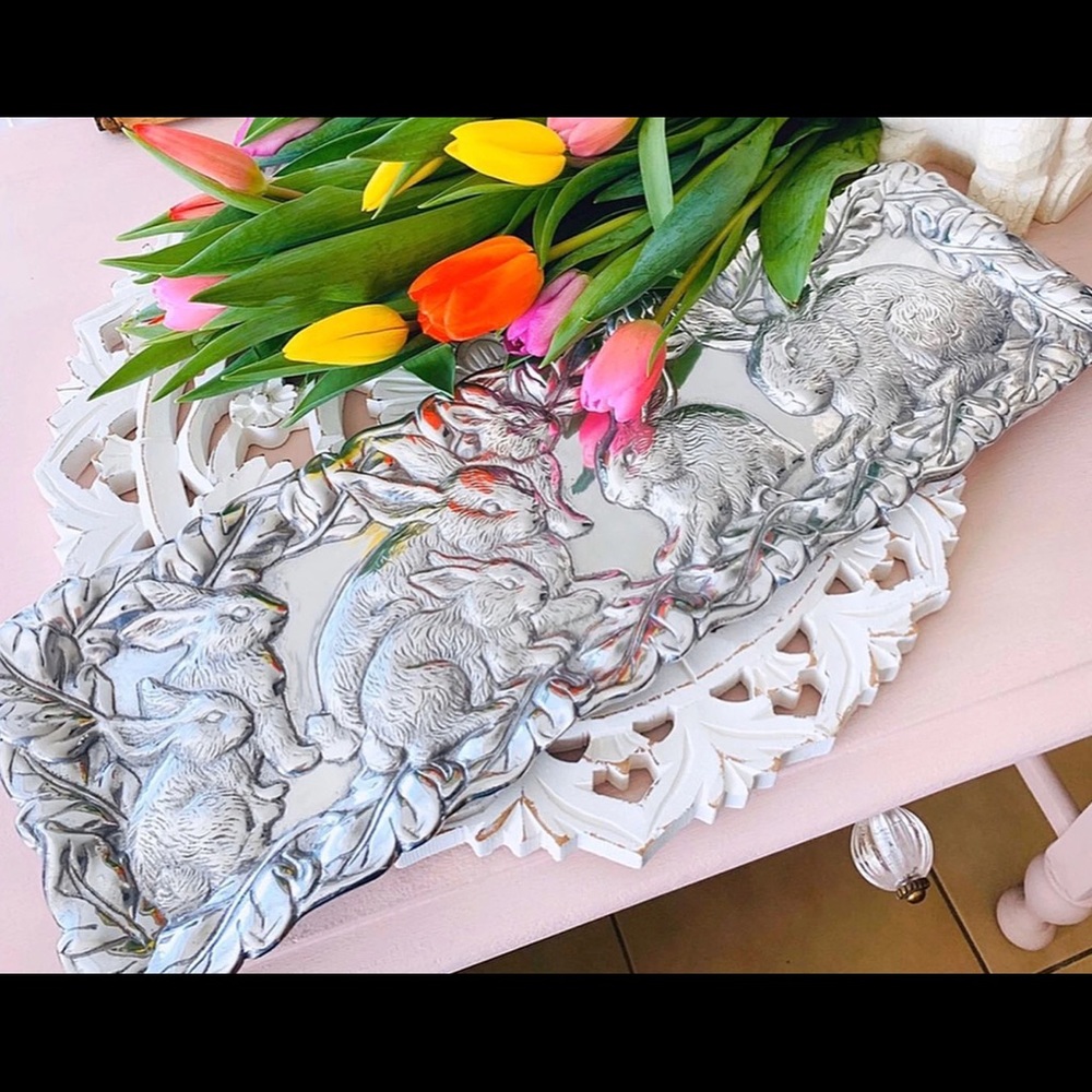 Bunny Oblong Tray
